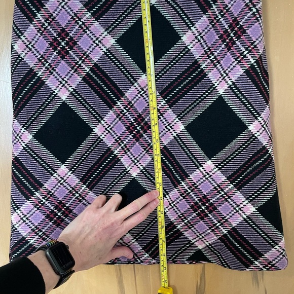 Ann Taylor LOFT wool plaid skirt size 2P - Picture 7 of 7